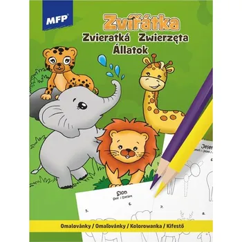 omalovánky Omalovánky MFP A4 Zvířátka 210x276mm/32