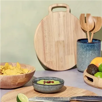 Servírovací dřevěné prkénko s rukojetí