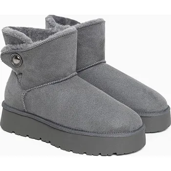 Dámské kozačky Boty ISLAND BOOT Grau 6220931 38