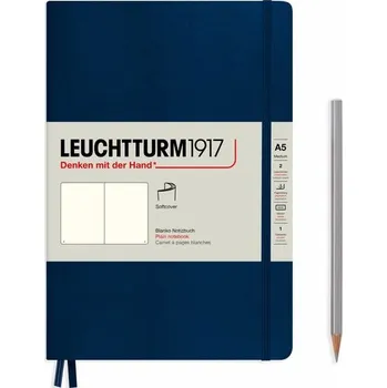 Blok Zápisník Navy, Softcover, Medium (A5), 123 p., čistý