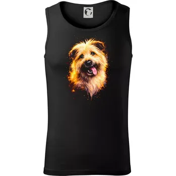 Obrázek polotón Briard - Tílko pánské Core - S ( Černá )