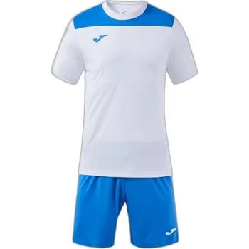 Set dres a kraťasy Joma Phoenix III Velikost: 2XL, Barva: bílá/sv.modrá