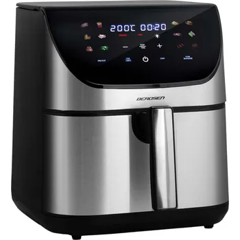 Domácí spotřebič Berdsen BD-659 Horkovzdušná fritéza 8 l, 1700 W, stříbrná