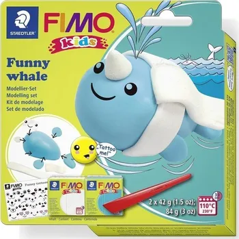 Modelovací hmota FIMO sada kids Funny - Velryba