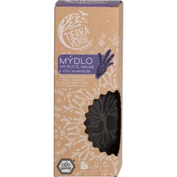 Koupelová kosmetika Tierra Verde Tekuté mýdlo na ruce s vůní levandule (230 ml) - pošk. obal