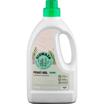 BioWash® Ekologický prací gel na vlnu / rozmarýn a lanolín BioWash®, 1,5 l, Barva: Vícebarevná