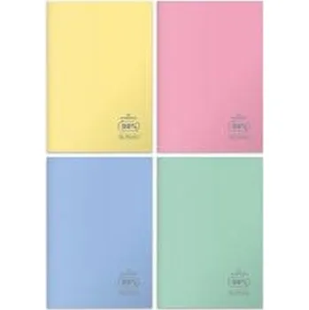 Set školních potřeb Zeszyt A5/60K kratka Pastels MIX (5szt)