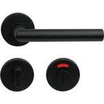 Nerezové interiérové kování Form.WC, černé