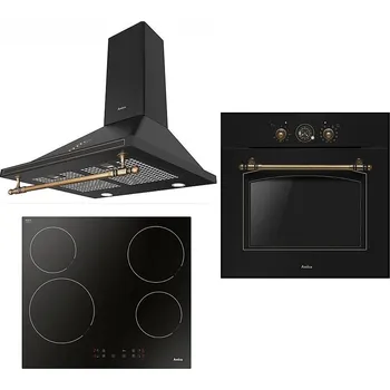 Set domácích spotřebičů Vestavný set Set Amica DS 6401B + Amica SKR 62 AB + Amica TR 110 TB