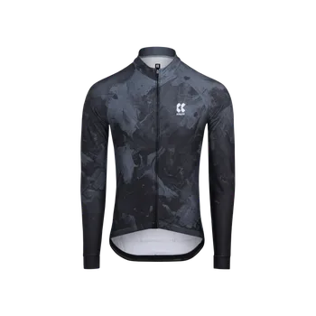 cyklistický dres KALAS MOTION Z6 | Cyklistický dres dlouhý rukáv | Midnight Blue | Velikost: 4/L