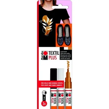 Výtvarná barva Marabu Textil Painter plus Favourite 3x3mm