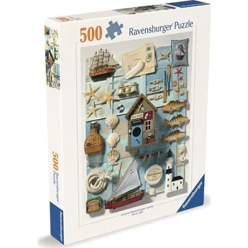 Puzzle Puzzle Plážová koláž 500 dílků