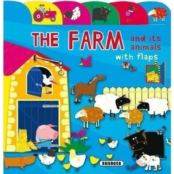 První čtění The Farm animals- whit flaps AJ