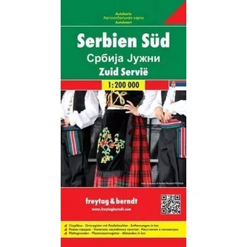 AK 0715 Srbsko jih 1:200 000 / automapa