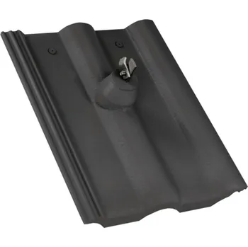 Střecha Taška hromosvodová BMI BRAMAC Classic novo – břidlicově černá