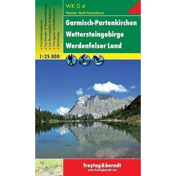 WKD 4 Garmisch-Partenkirchen, Wettersteingebirge, Werdenfelser Land 1:25 000 / turistická