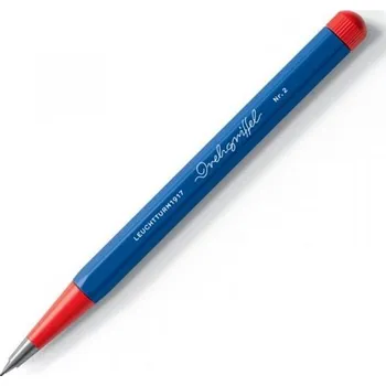 Blok Drehgriffel Nr. 2 Royal Blue/Red Bauhaus Edition Mechanical pencil