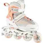 Brusle NILS Extreme NH18190 2v1 bílo-růžové - S(29-33)