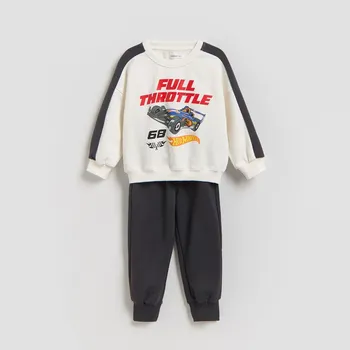 Reserved - BABIES` JOGGING TOP & TROUSERS - tmavě šedá - 957IQ-90X - 957IQ-90X-92