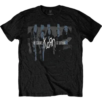 Korn Block Photo Black L Tričko