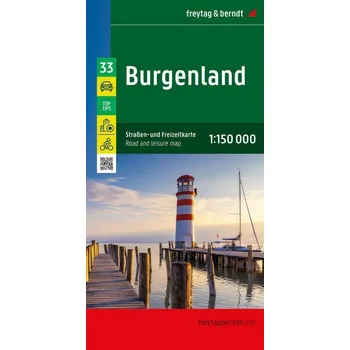 Burgenland 1:150 000 / automapa + rekreační mapa