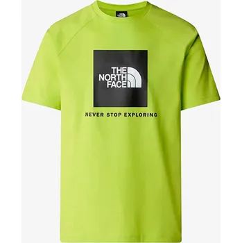 The North Face M S/S RAGLAN REDBOX TEE FIZZ LIME M