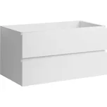 CERANO - Koupelnová skříňka pod umyvadlo Carole - bílá matná - 79x48x45 cm