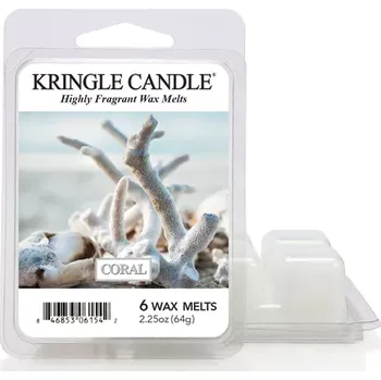 Vůně do bytu Kringle Candle – vonný vosk Coral, 64 g
