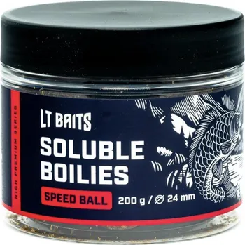 Boilies LT Baits Rozpustné Boilies Speed Ball 24 mm / 200 g
