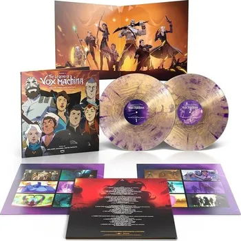 Hudba 2LP The Legend Of Vox Machina, Season 2: Soundtrack (Purple & Gold Smoke vinyl)