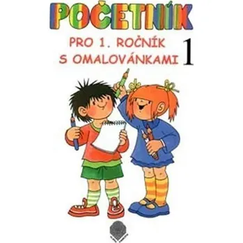 Učebnice Početník pro 1. ročník s omalovánkami (1. díl) - Číslice1, 2, 3, 4