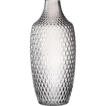 Váza Leonardo Skleněná váza POESIA v. 30 cm, šedá