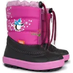 Demar dětské sněhule 1502 Kenny růžová tučňák Velikost: 25