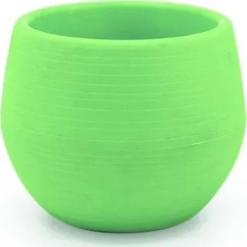 Květináč Plastový květináč se zásobníkem na vodu zelená