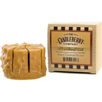 Vůně do bytu Candleberry - vonný vosk Warm Caramel Brulee, 12 g TESTER (TESTOVACÍ BALENÍ)