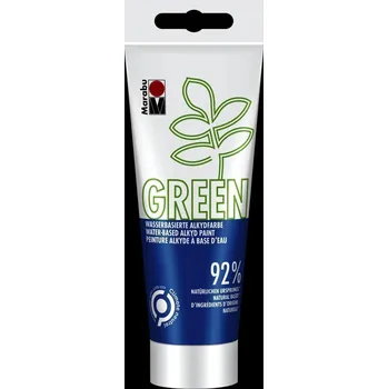 Marabu Green Alkydová barva - blankytně modrá 100 ml