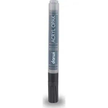 Kancelář DARWI ACRYL fixa hrubá - Tmavě šedá 6 ml