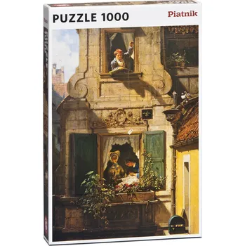 Dětské zboží Puzzle Spitzweg: Milostný dopis 1000 dílků