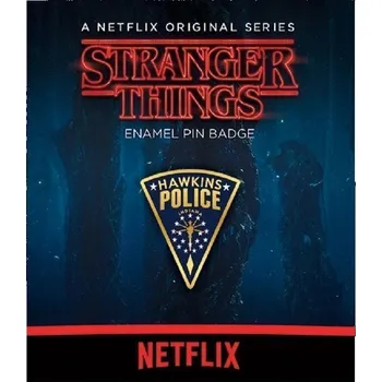 Peněženka Smaltovaný odznak - Stranger Things - Hawkins