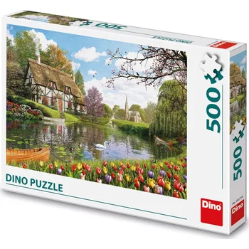 Puzzle Puzzle Chata u vody 500 dílků