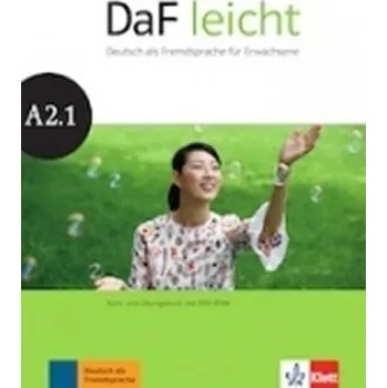 DaF leicht A2.1 – Kurs/Arbeitsbuch + DVD-Rom