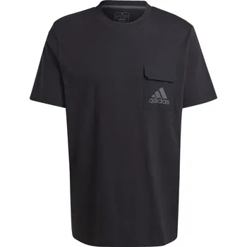 Pánské tričko Tričko adidas Black 6994558 S