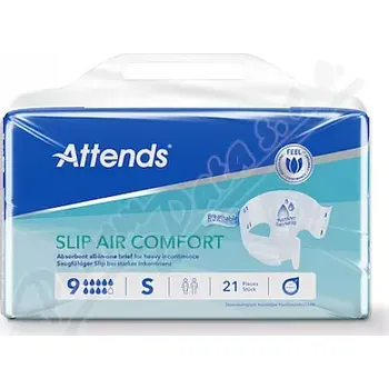 Inkontinenční vložka Kalhotky absorp.Attends Slip Air Comfort 9 S 21ks