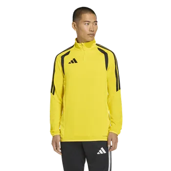 Pánská mikina Mikina s krátkým zipem Adidas Tiro 26 League TOP žlutá Velikost: 116