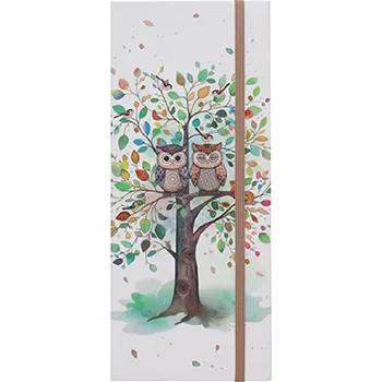 Sešit Poznámkový blok PPMEM59G01 BUG ART SOVY KIUB