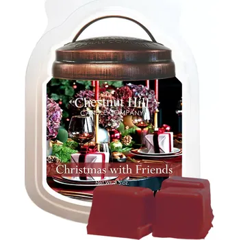 Vůně do bytu CHESTNUT HILL CANDLE vonný vosk Christmas With Friends, 100 g