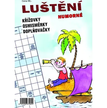 Kniha Humorné luštění (švédské křížovky a osmisměrky) - Agrofin (2023, brožovaná, 144 stran)