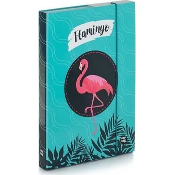 Box na sešity A4 Plameňák