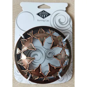 Svícen Candle Brothers - ozdobný prstenec na svíčku Moroccan Clover (průměr 93 mm)