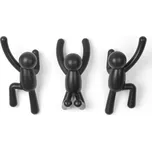 UMBRA háček ba zeď BUDDY set/3ks černý